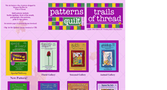 Desktop Screenshot of patterns2quilt.com